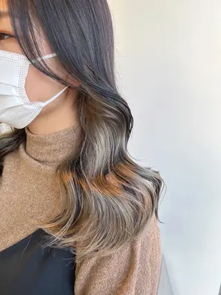 カラー 村松 萌のヘアスタイル