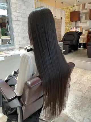 ロング カラー ［パサつき改善］＊ 髪質改善ケアサロン＊のヘアスタイル