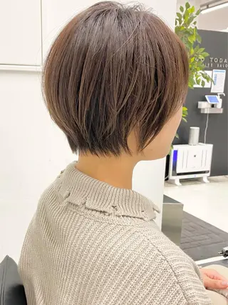 ショート カラー ヘアアレンジ 似合わせ専門美容師 なかじまのヘアスタイル