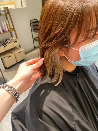 ミディアム カラー オスズ 🎀´-のヘアスタイル