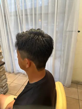 メンズ Lee高槻所属・青野 葵のヘアスタイル