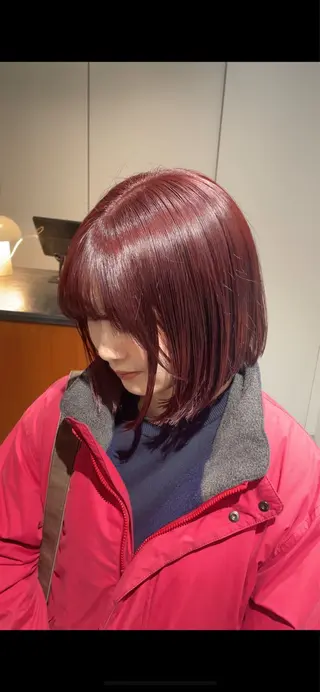 ショート カラー 原 菜帆のヘアスタイル