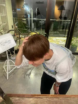 カラー 北條 太基のヘアスタイル