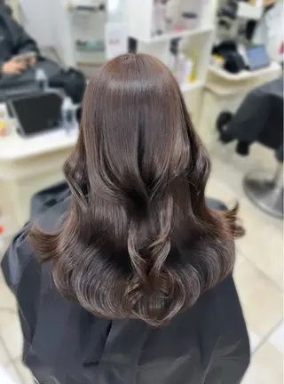 ロング 韓国ヘア×艶髪🎀 池袋/Rina🩶のヘアスタイル