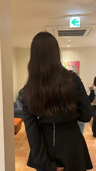 ロング カラー るな/暖色、 ベージュカラー🎀のヘアスタイル