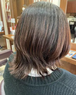 ショート カラー justbeauty CiNQのヘアスタイル