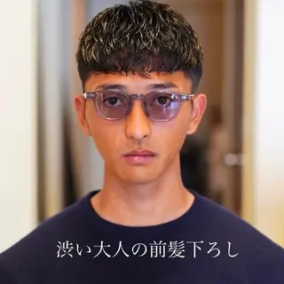 メンズ メンズパーマ いしだ りょうのヘアスタイル