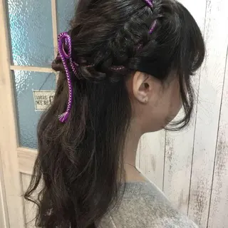 ヘアアレンジ embrace エンブレイスのヘアスタイル