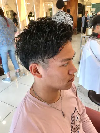 ショート メンズ 山内 結稀のヘアスタイル