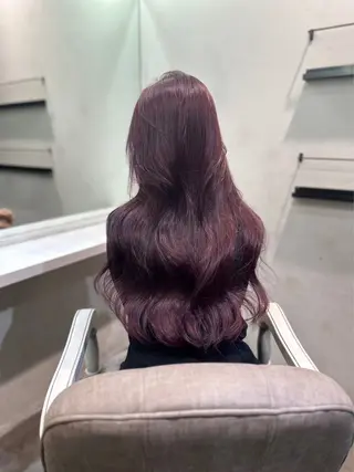 ロング カラー 🫧ナオ🫧 /韓国 ヘア/ マンツーマンのヘアスタイル