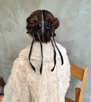 ヘアアレンジ 𓊆透明感カラー𓊇 mako 👒のヘアスタイル