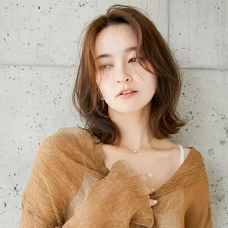 ミディアム ショート〜ミディアム 喜多司のヘアスタイル