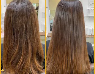 ロング カラー 【髪質改善】に特化 オリーブオイルクラブのヘアスタイル