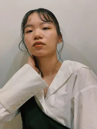 ミディアム パーマ ヘアアレンジ 🧸メンズカット 🧸conatsuのヘアスタイル