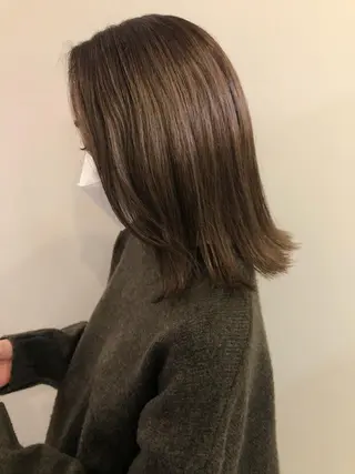 ミディアム カラー レイヤー/お顔まわり 暖色カラー🍑Amiのその他イメージ