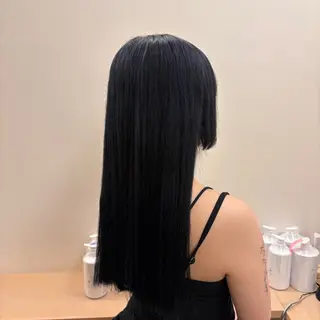ロング カラー 小池 美空のヘアスタイル