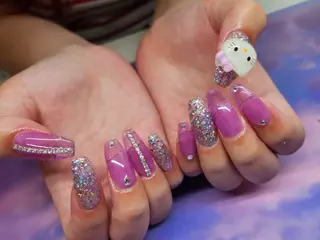 ネイル 💜bora .のネイルデザイン