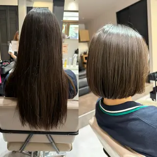 ショート 立川/ショート ボブ/レイヤー⭐️のヘアスタイル