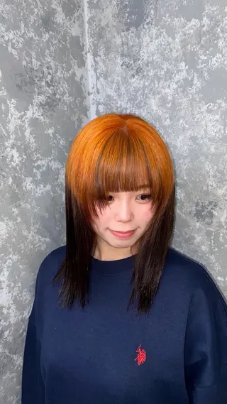 カラー ハイライト/カット ひより🎀🎀のヘアスタイル