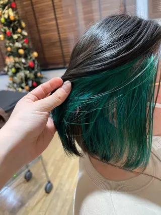 カラー ヤマダレナ/個室/ 透明感艶カラー😽✨のヘアスタイル