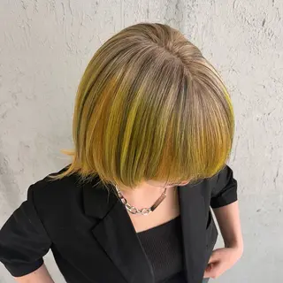 カラー sena 西大分Marianaのヘアスタイル