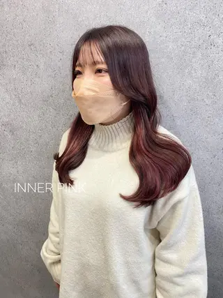 ロング カラー clomus所属・YUKA艶髪 🌸寛ぎ部屋のヘアスタイル