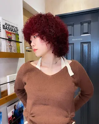 カラー パーマ 産休中です 艶カラー♡オカのヘアスタイル