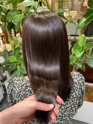 セミロング MINX 渡邉由理のヘアスタイル