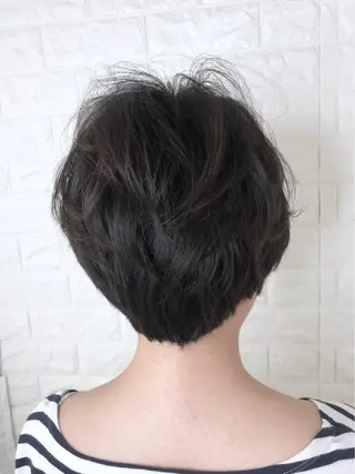 ショート 縮毛矯正/髪質改善 主税巧一のヘアスタイル