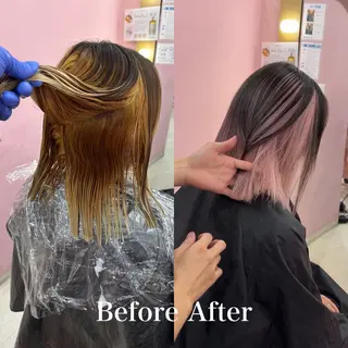 ロング カラー 🪞ダメージレス艶 🪞れいのヘアスタイル