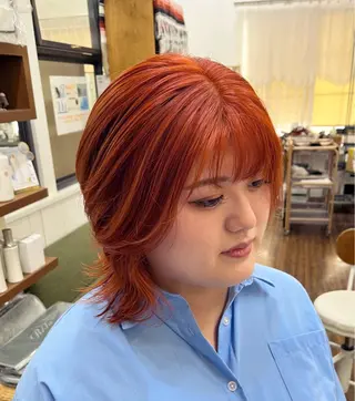 ミディアム カラー YUIMARL 倉敷店 SAEのヘアスタイル