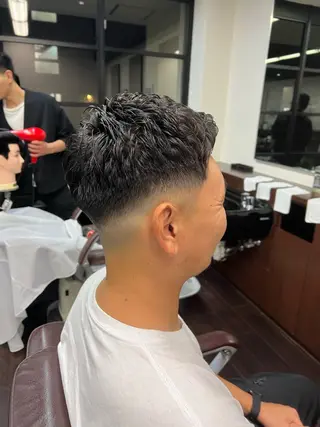 ショート パーマ 久保 美空のヘアスタイル