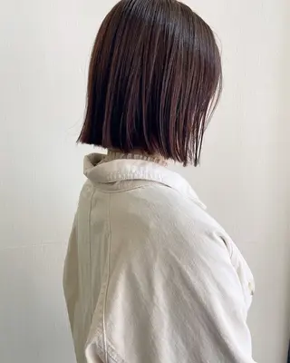 ショート カラー LOVEST OIKE所属・LOVEST  井上 亜未/ 暖色のヘアスタイル