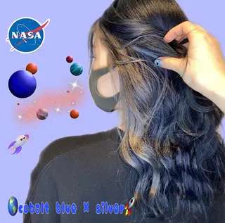 ロング カラー 渋谷韓国ヘア🇰🇷 SAYAKA🩶ᩚのヘアスタイル