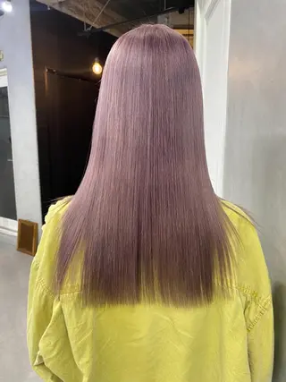 ロング カラー 韓国/ハイトーン/ ボブ🎀MIKU🎀のヘアスタイル