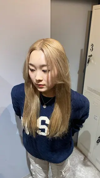 ロング カラー 🌿練習モデル募集 🫧🕊️Merakのヘアスタイル