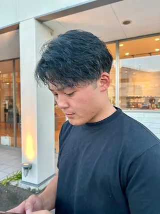 メンズ 山口 萌々子のヘアスタイル