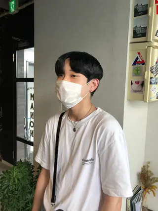 メンズ the OSCAR所属・韓国ヘアスタイリスト Harukaのヘアスタイル