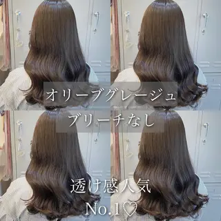 ミディアム カラー 🪞髪質改善カラー× レイヤー河村真聖🪞のヘアスタイル