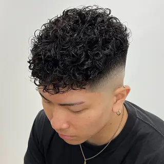 ショート パーマ メンズ 立川/メンズパーマ 厚進太郎のヘアスタイル