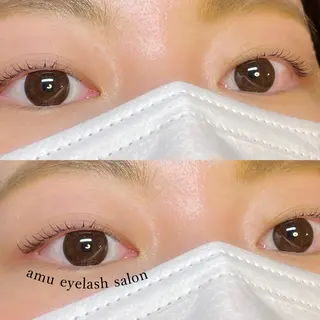 マツエク・マツパ amu eyelashのマツエク・マツパデザイン