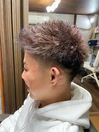 ショート カラー メンズ spaski所属・メンズ特化型/永井 友貴のヘアスタイル