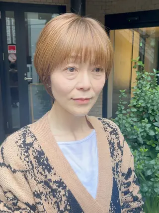 ショート GIEN 末吉 海斗のヘアスタイル
