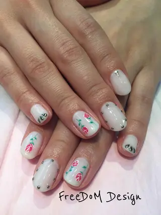 ネイル ＦreeDoＭ   Design所属・W KUMIのネイルデザイン