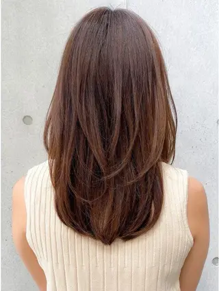 ロング うえはら みやのヘアスタイル