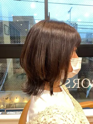 ミディアム 山本　恵 (やまもと  けい)のヘアスタイル