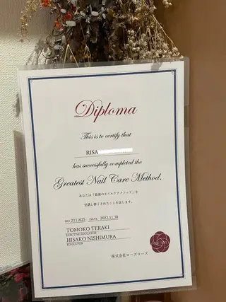 カラー メンズ ネイル Chérinail 爪のお手入れのネイルデザイン