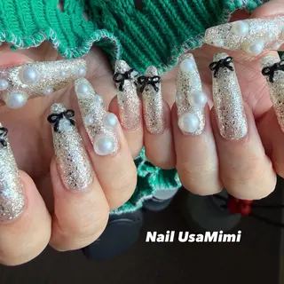 ロング 本町Nail Usa Mimi  SAKIのネイルデザイン