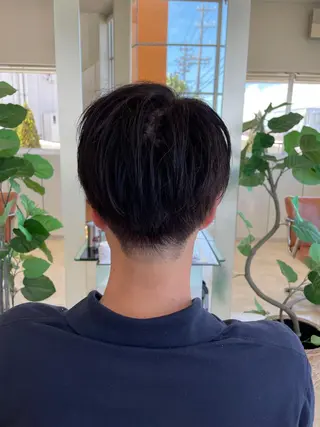 ショート メンズ 大宮｜メンズカット ダブルカラー｜パーマのヘアスタイル