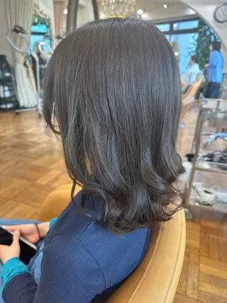 セミロング オブヘア所属・銀座／カット ／ボブ　るかのヘアスタイル